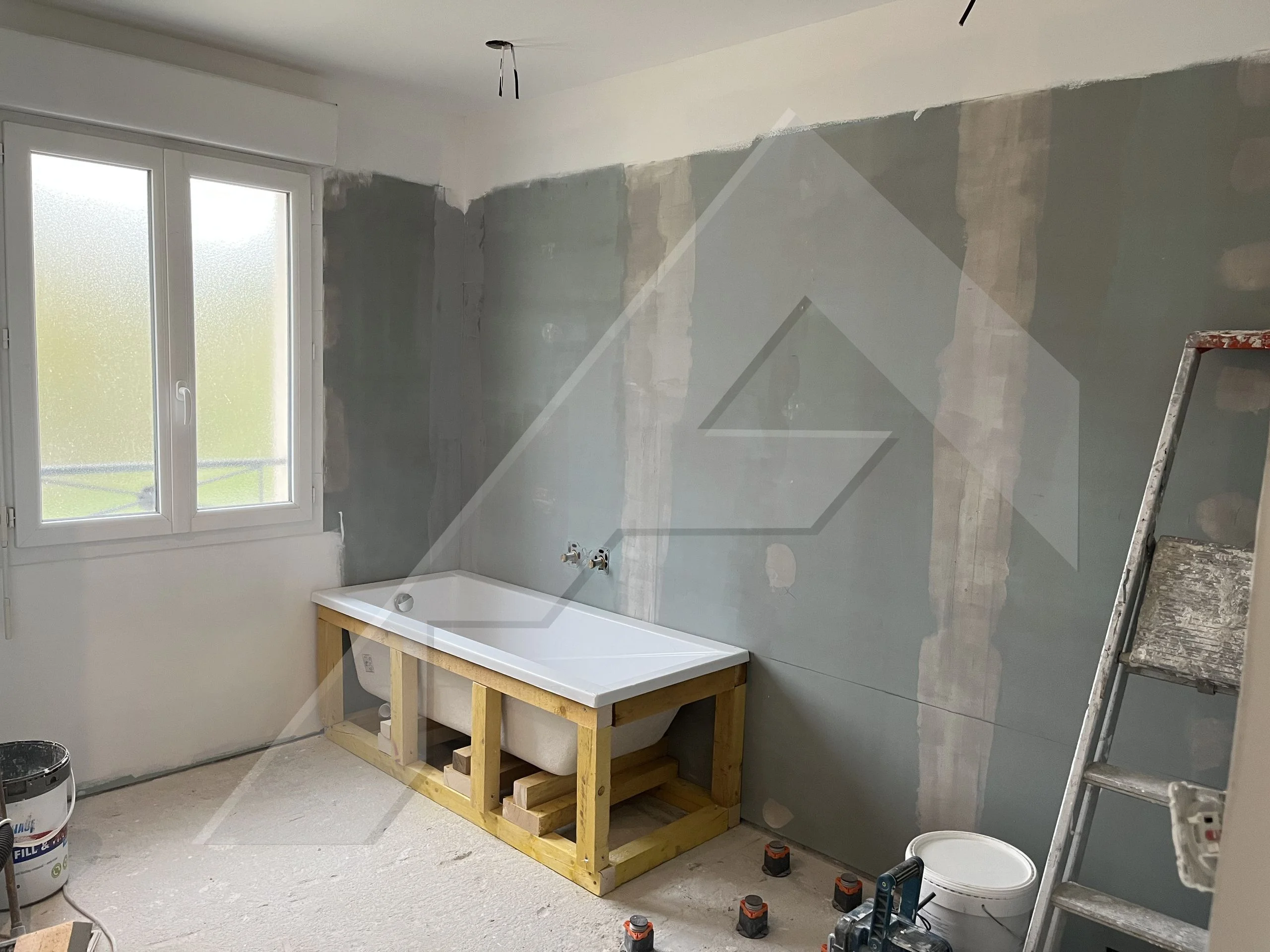 Rénovation complète d'une salle de bain