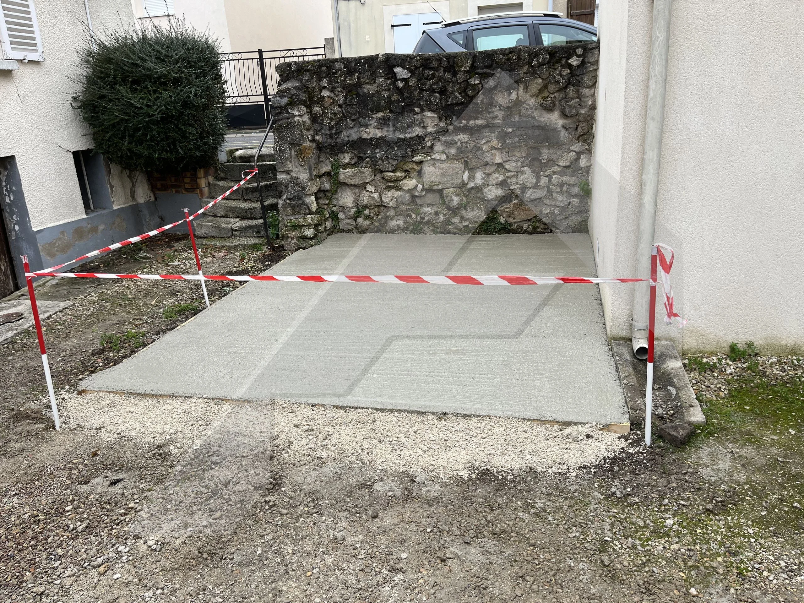 Dalle en béton armé