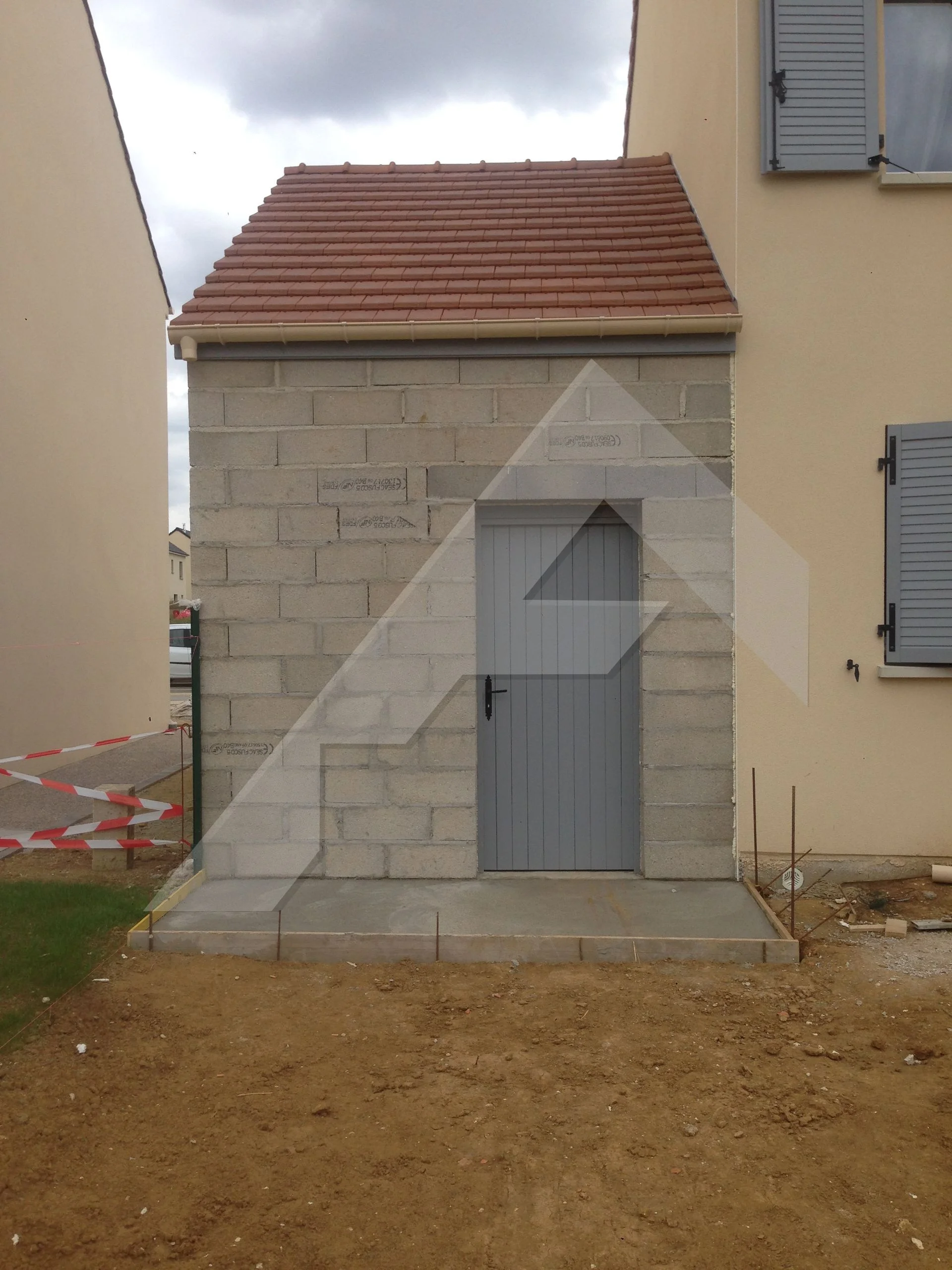 Garage en maçonnerie